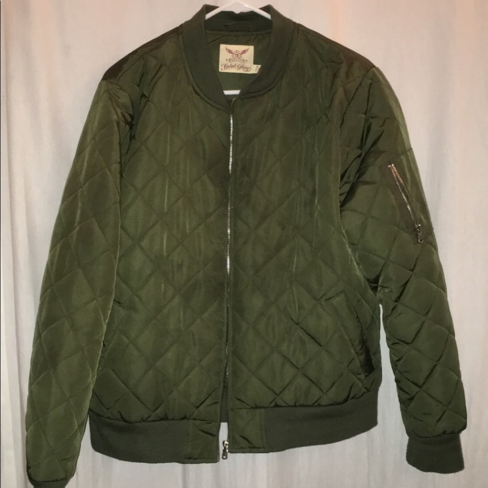 Green Puffer Jacket